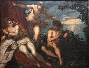 Tintoretto, Bacchus, Ariadne and Venus